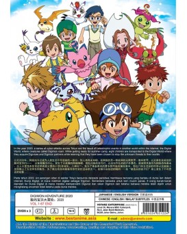 ENG DUB * DIGIMON ADVENTURE : 2020 VOL.1-67 END